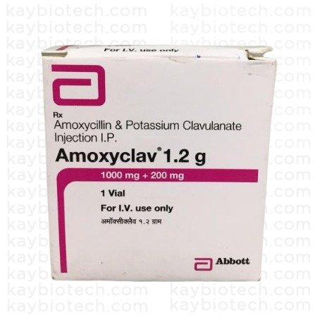 Amoxyclav 1000 mg/200 mg Injection Image