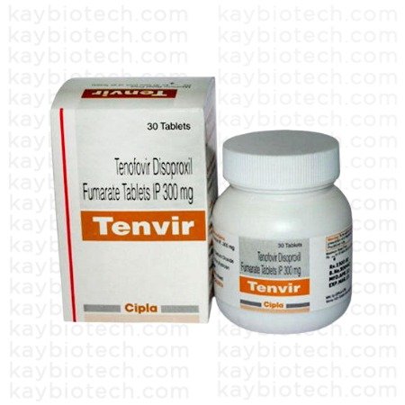 Tenvir Tenofovir Disoproxil Fumarate Tablets 300mg Image