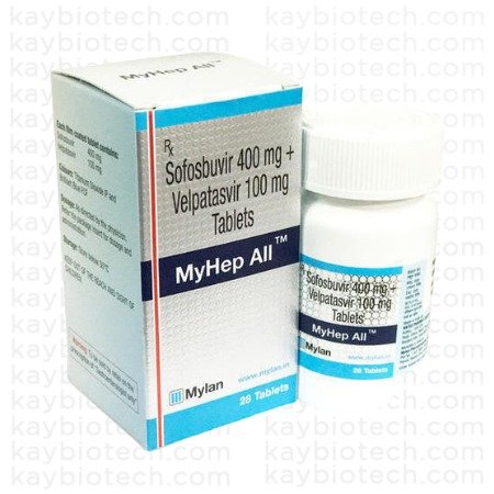 Myhep All-Velpatasvir 100 mg and Sofosbuvir 400 mg Image