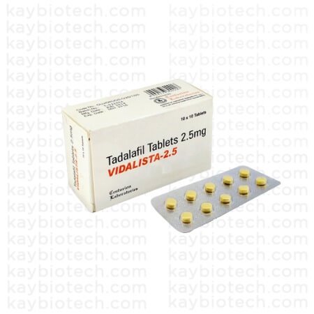 Vidalista 2.5mg Tablets Image