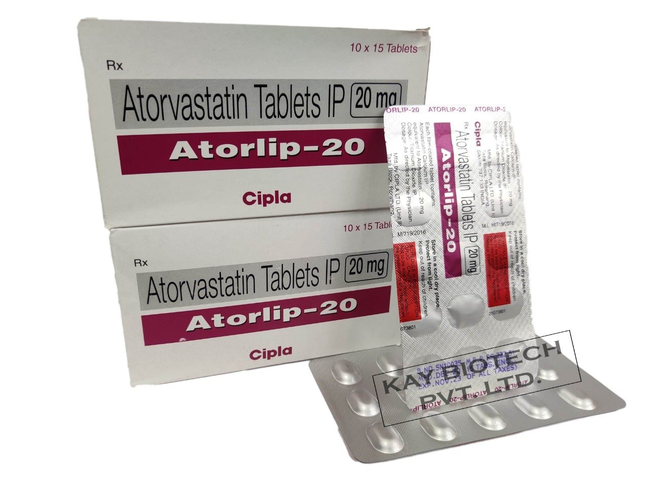 Atorlip 20 Tablet Image